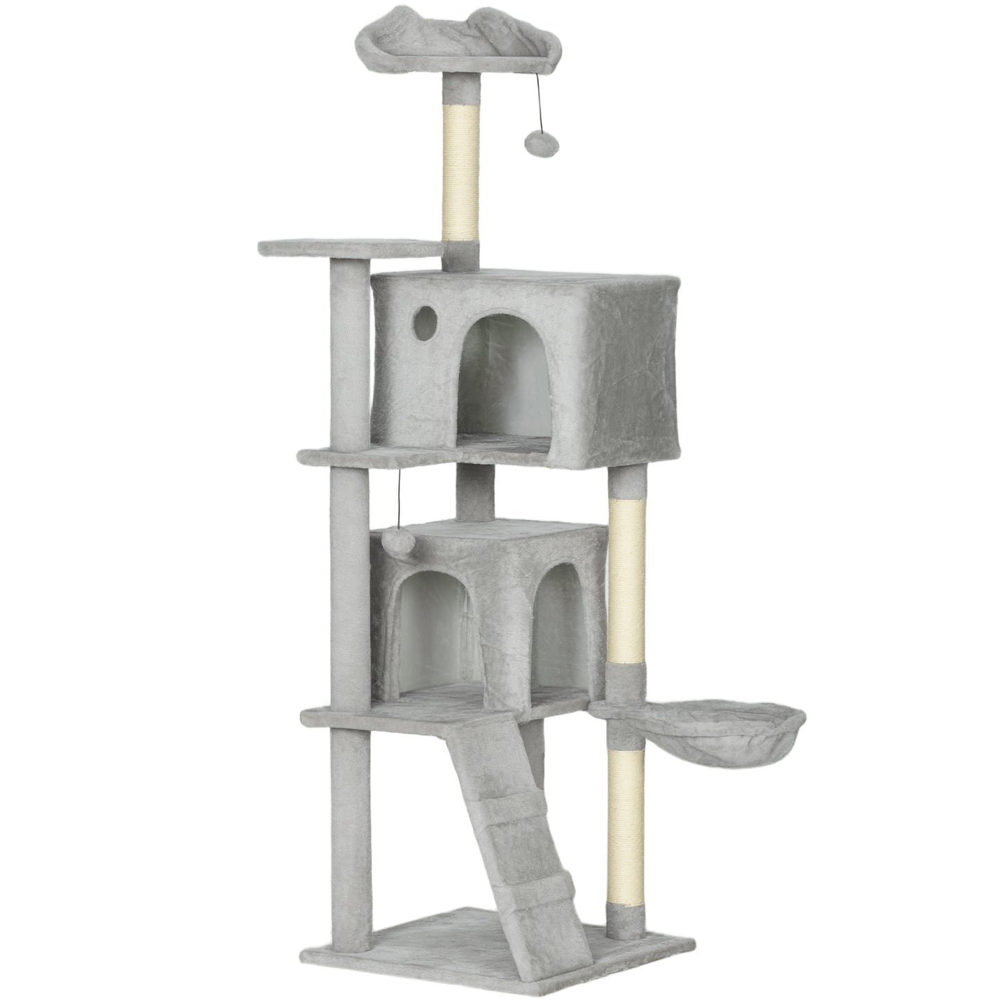 Arranhador para Gatos com Múltiplas Plataformas