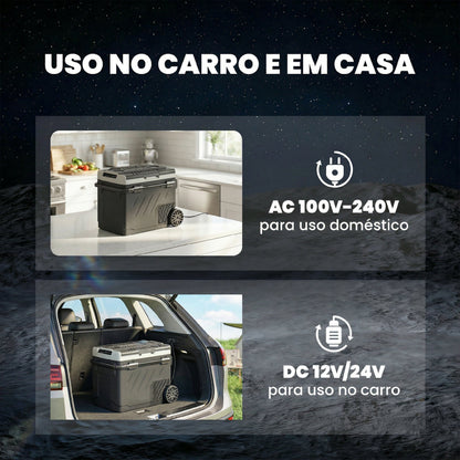 Geladeira de Compressor Portátil 49L