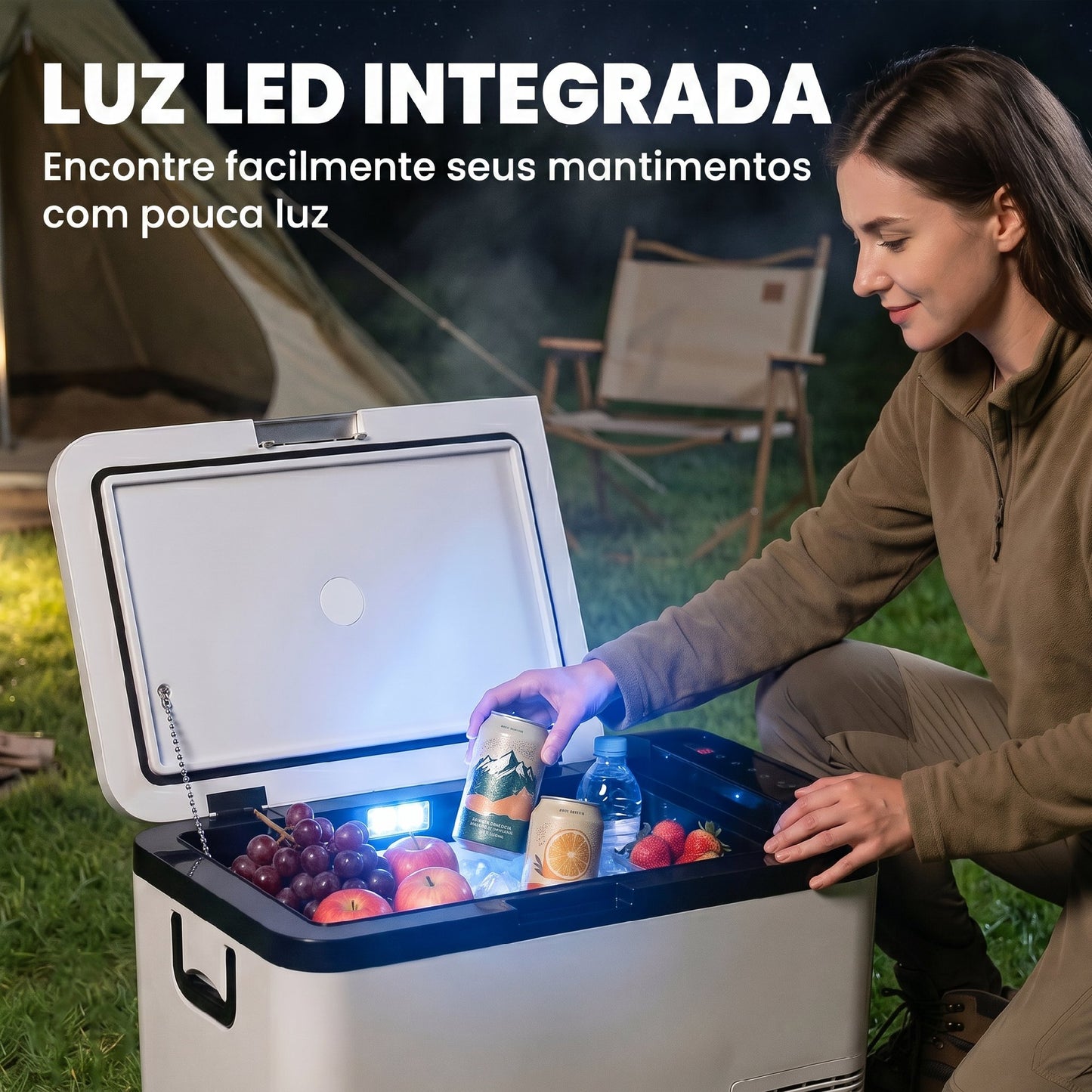Geladeira de Compressor Portátil 25L