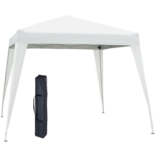 Tenda Dobrável Pop-Up 3x3 Branco Prateado