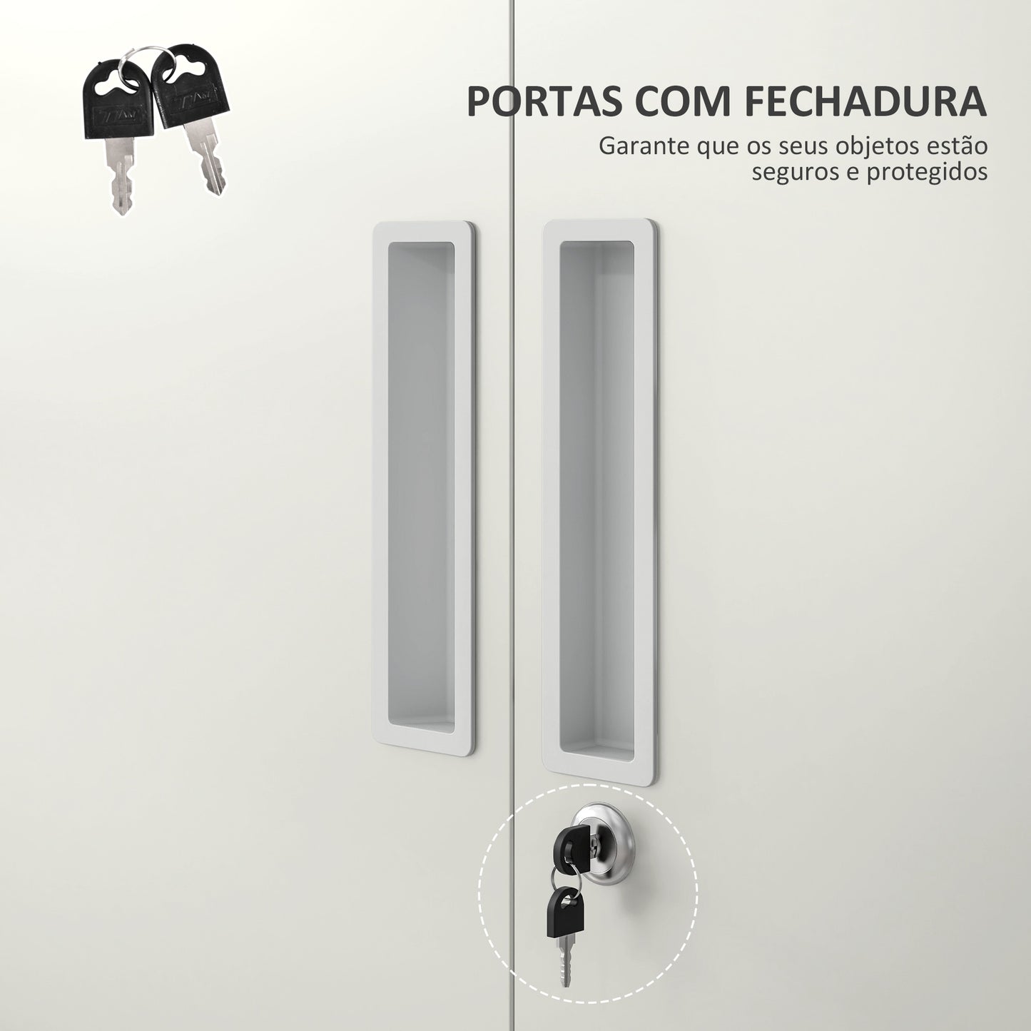 Armário de Arquivos Metálico de 5 Níveis