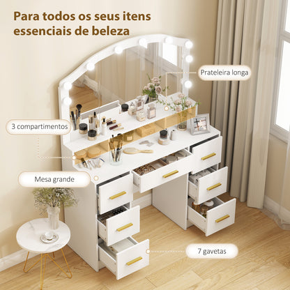 Toucador de Maquilhagem com Espelho