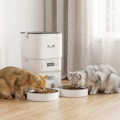 Dispensador Automático de Ração para Cães e Gatos