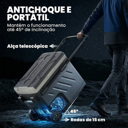 Geladeira de Compressor Portátil 49L