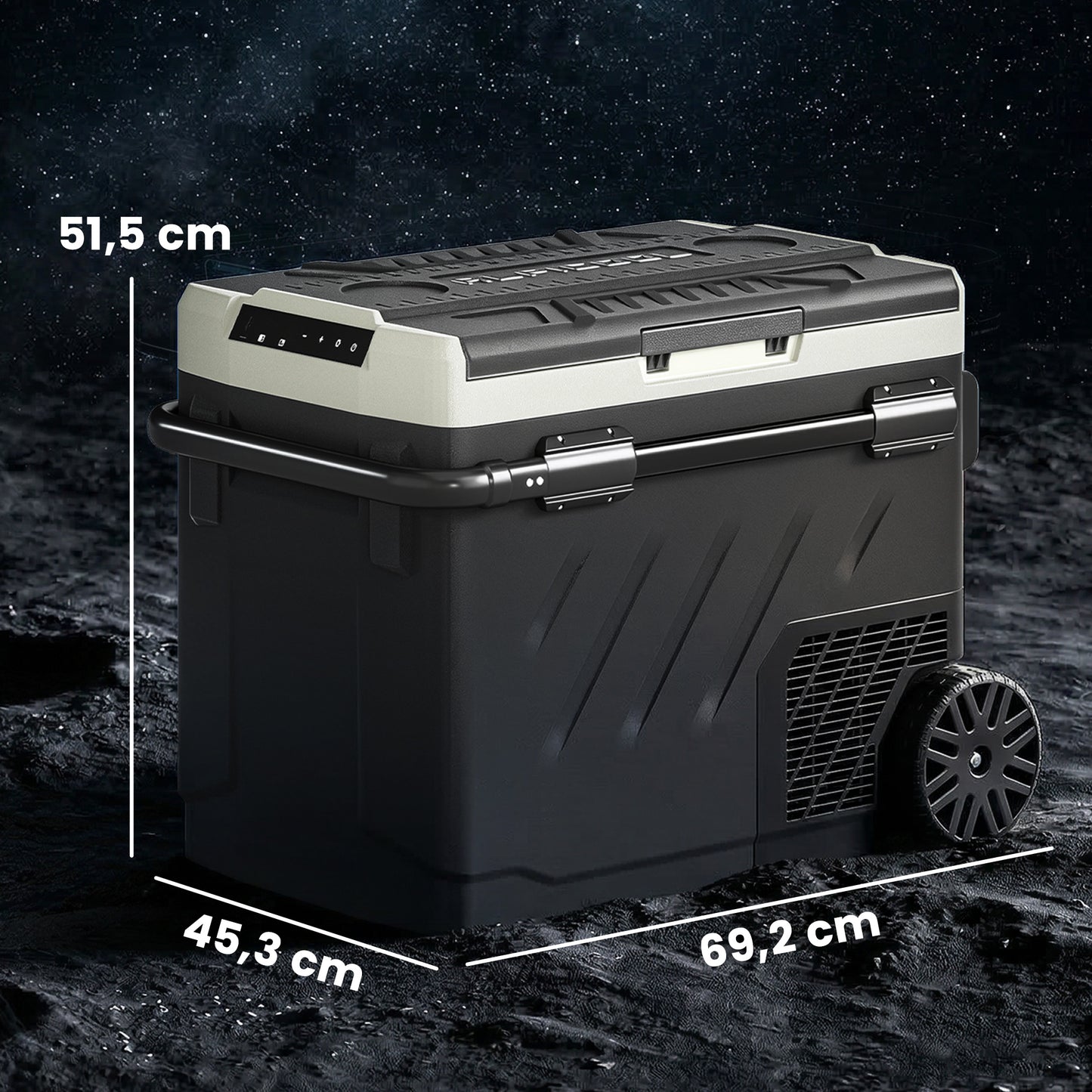 Geladeira de Compressor Portátil 49L