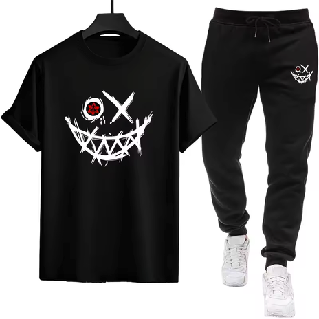 Conjunto T-shirt + Calças Jogger