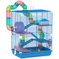 Gaiola para Hamsters com Túnel, Comedouro e Bebedouro