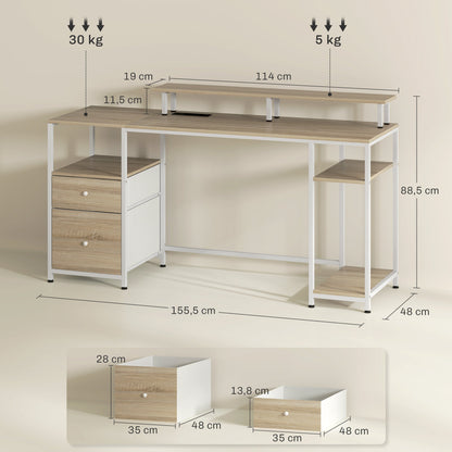 Mesa para Computador com Luzes LED