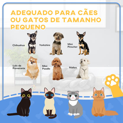 Cama Redonda para Cães Pequenos Lavável
