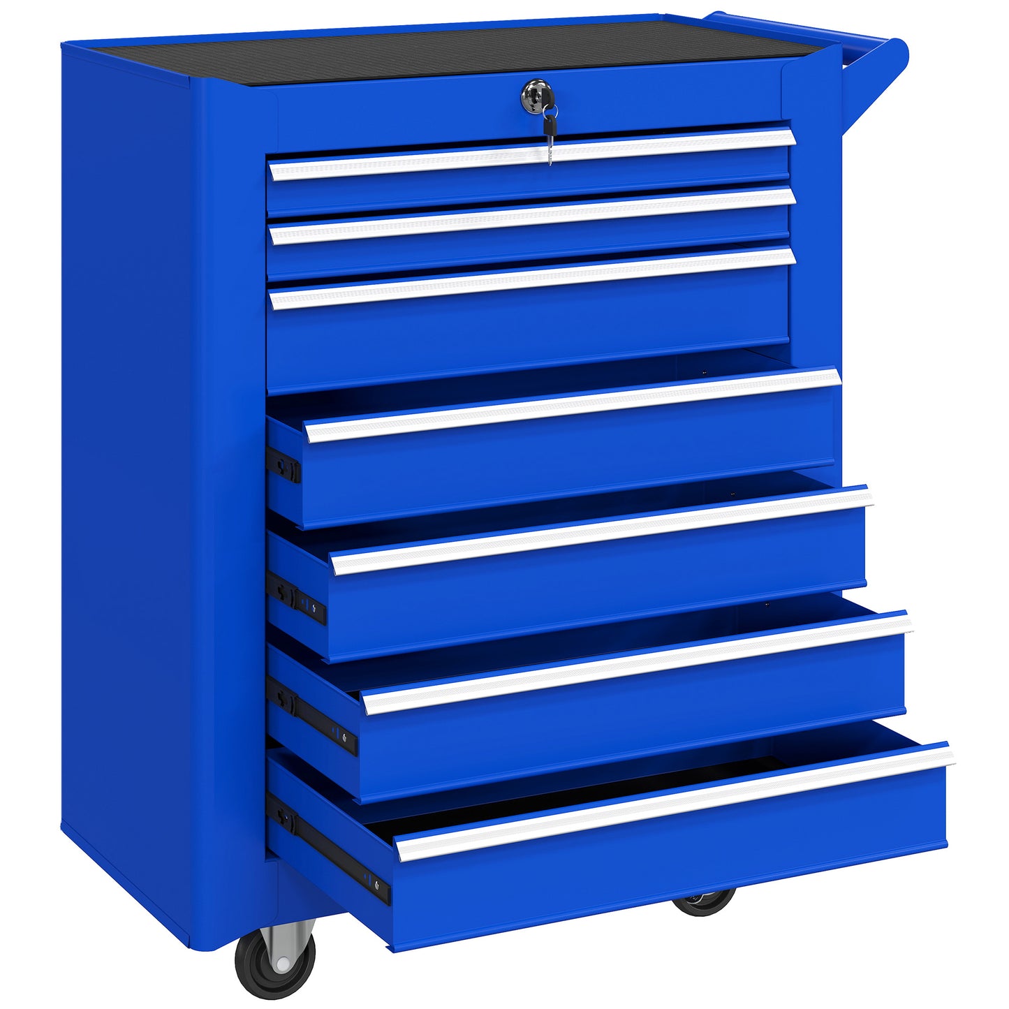 Carrinho de Ferramentas com 7 Gavetas Azul