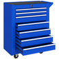 Carrinho de Ferramentas com 7 Gavetas Azul