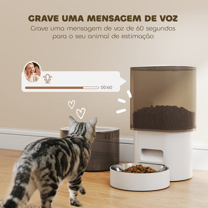 Comedouro Automático e Bebedouro para Cães e Gatos
