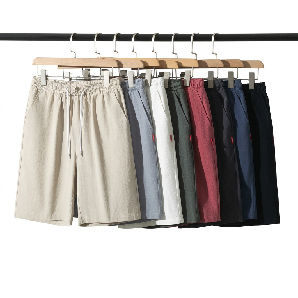 Calções para Homem – Cintura Elástica com Cordão