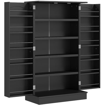 Armário de Cozinha com 2 Portas e 16 Prateleiras
