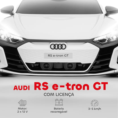Carro Elétrico Infantil Audi RS e-tron GT 12V