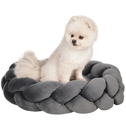 Cama Redonda para Cães Pequenos Lavável