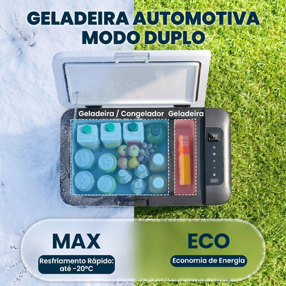 Geladeira de Compressor Portátil 25L