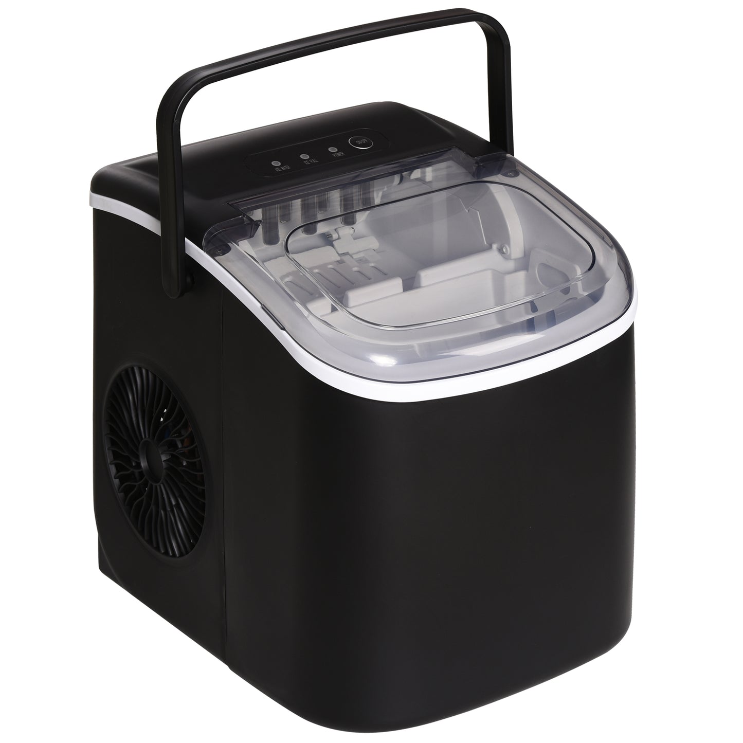 Máquina de Fazer Gelo Silenciosa 12 kg/24h